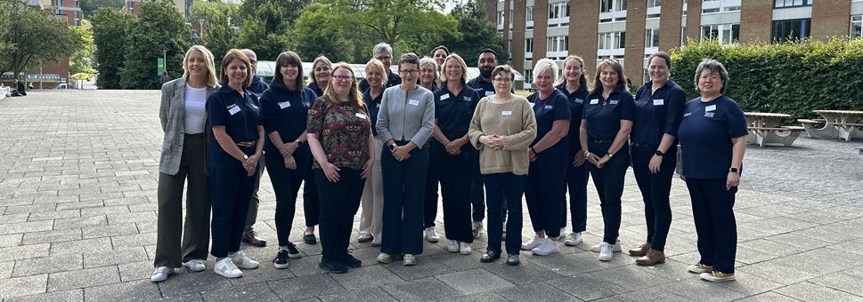 A group photo of the Time for Dementia team